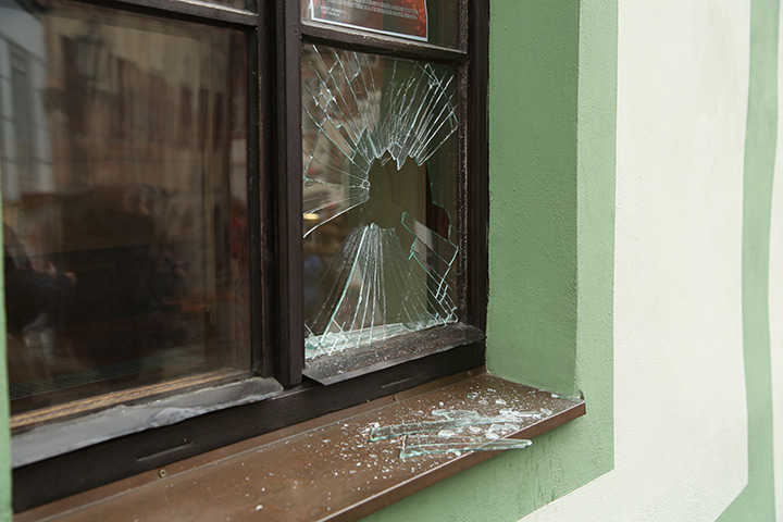 A2B Glass are able to board up broken windows while they are being repaired in Kendal.